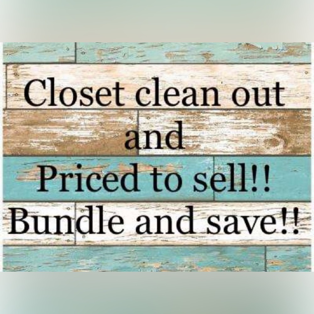 Everything must go !